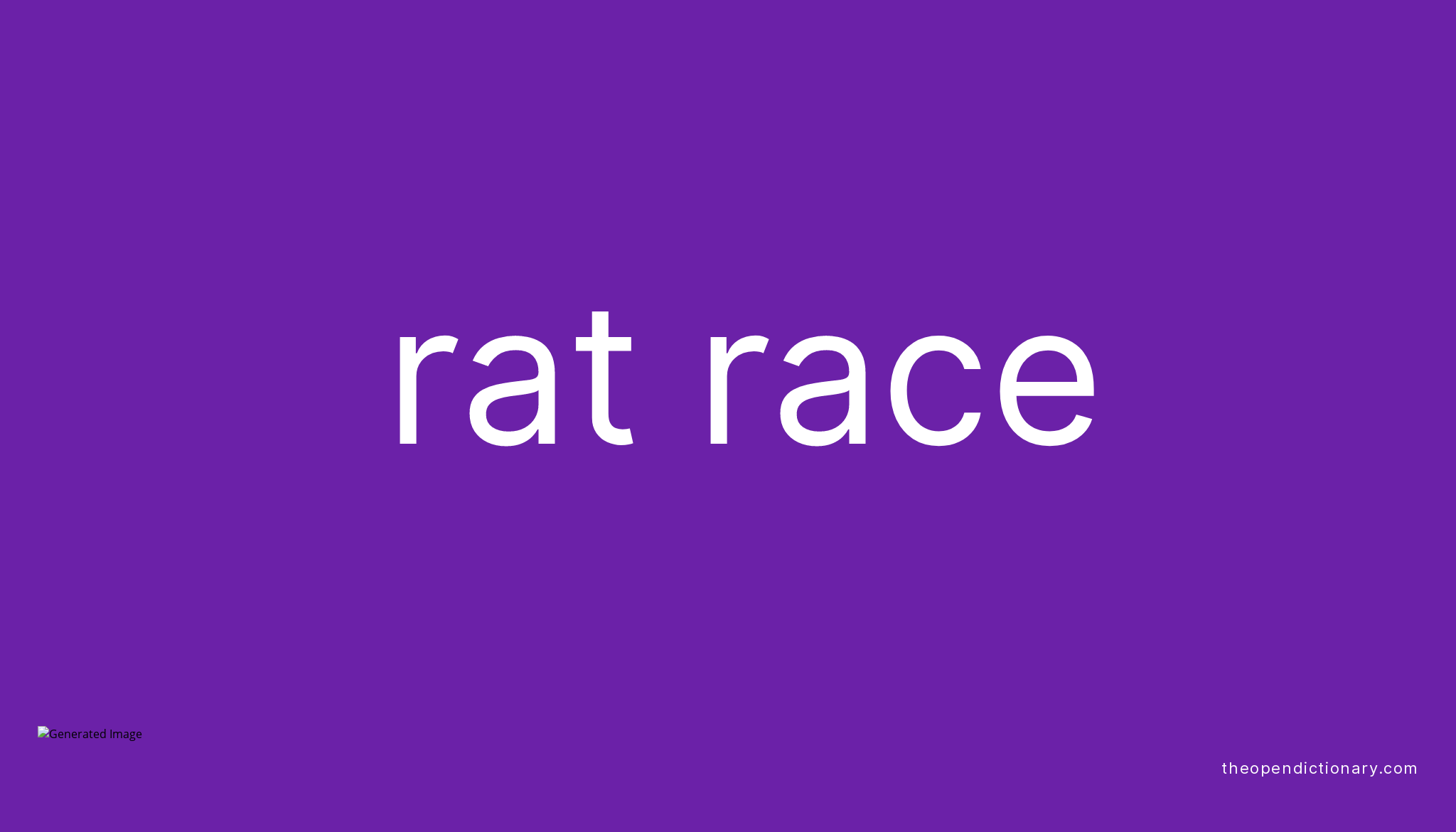 rat-race-meaning-of-rat-race-definition-of-rat-race-example-of